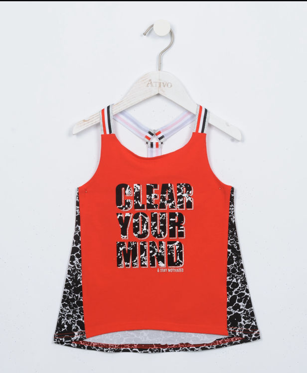Picture of C1992- GIRLS SLEEVELESS TOP - CROSS AT THE BACK 4-16 YEARS